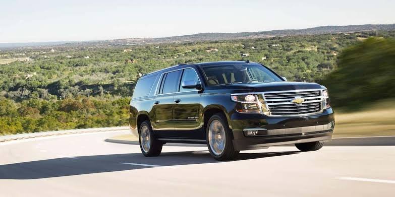 A luxury touring SUV on the open road